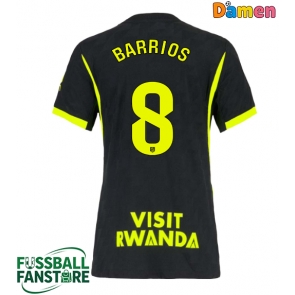 Atletico Madrid Pablo Barrios #8 Replik Auswärtstrikot Damen 2026-27 Kurzarm